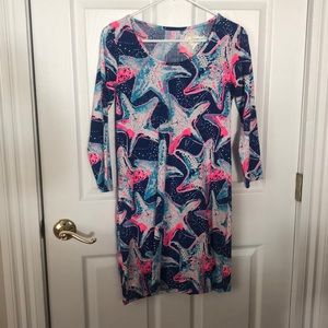 Lilly Pulitzer Starfish print cotton dress